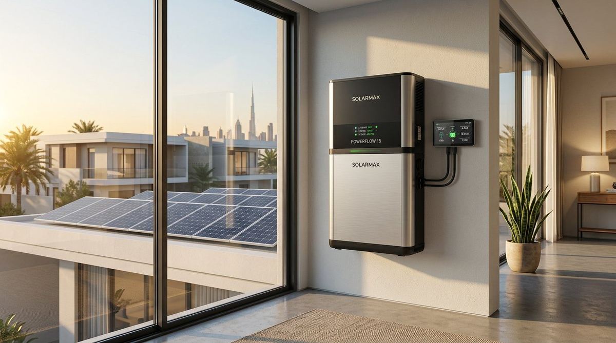 Solar Battery Storage Installation